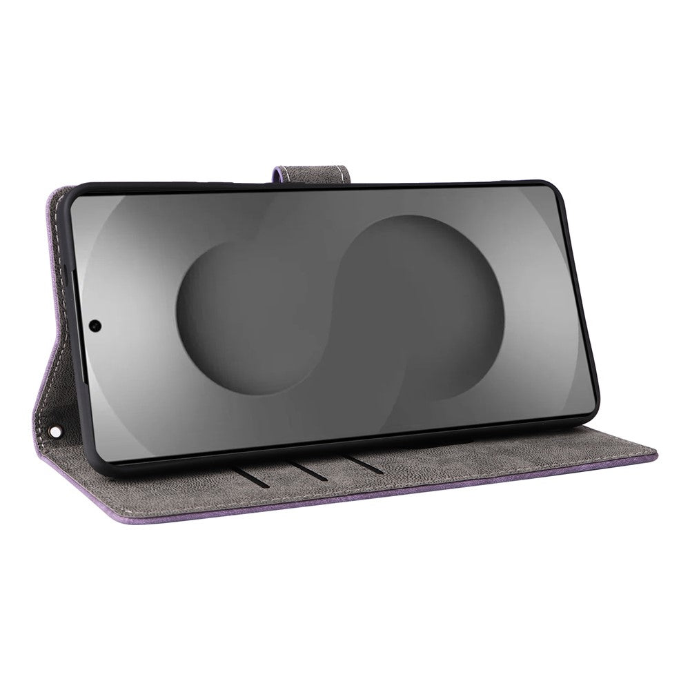 For Samsung Galaxy S26 Ultra Case Wallet RFID Blocking PU Leather Phone Cover Stand with Strap