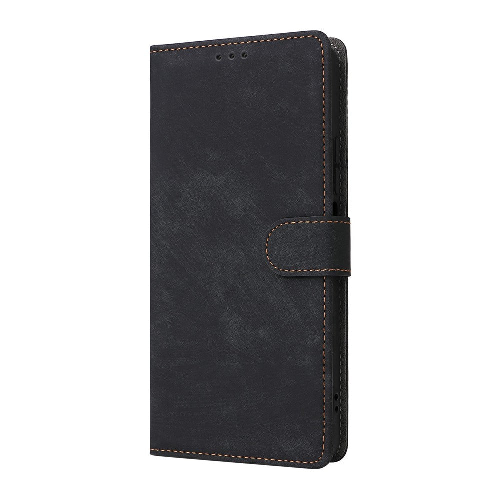 For TCL K33 5G / K32 5G Case Wallet RFID Blocking PU Leather Phone Cover Stand with Strap