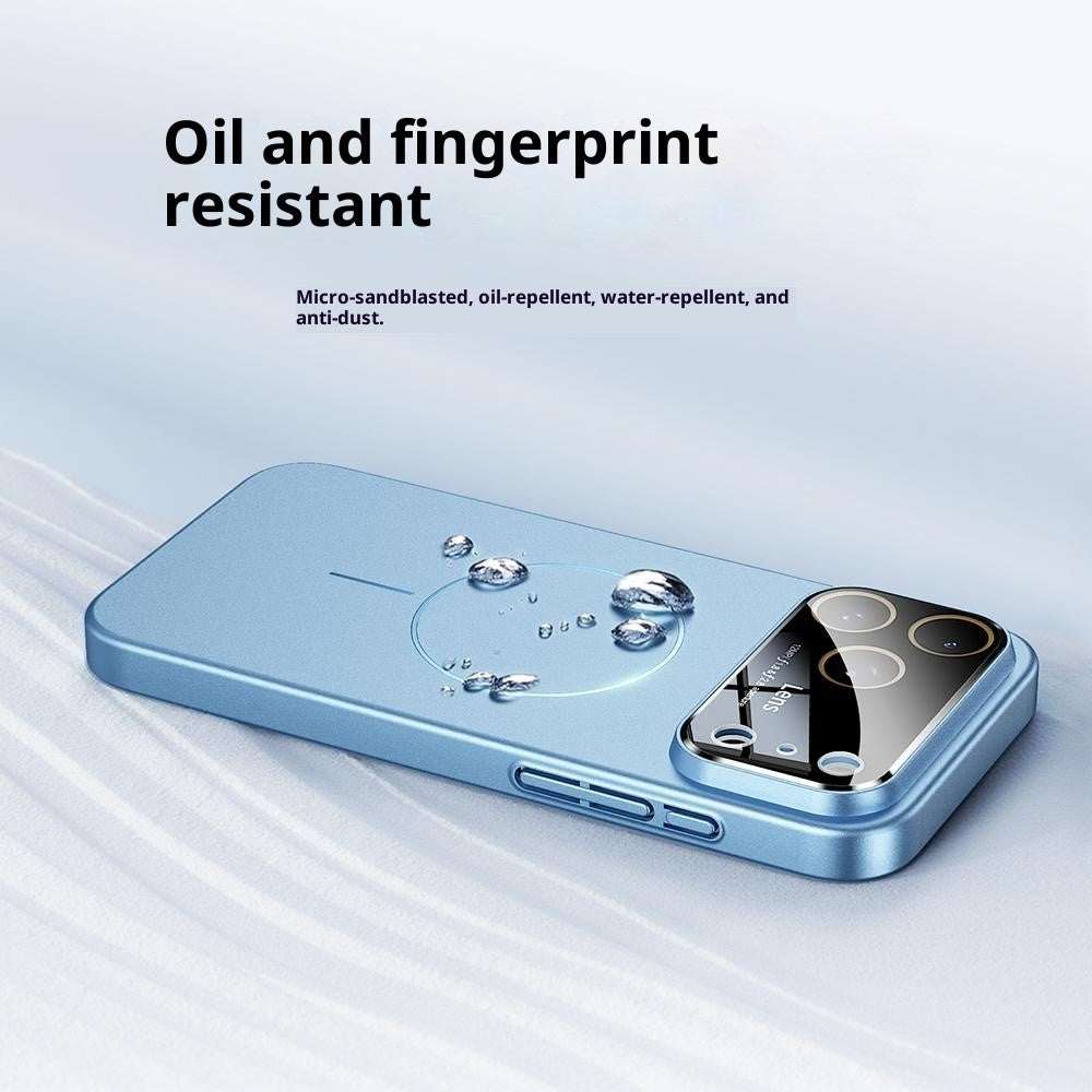 Coque en polycarbonate caoutchouté et tactile, compatible MagSafe, pour iPhone 17 Pro