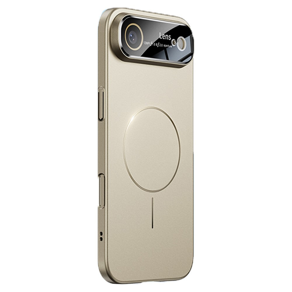 For iPhone Air Case Rubberized Skin Touch Magnetic PC Phone Cover Compatible with MagSafe