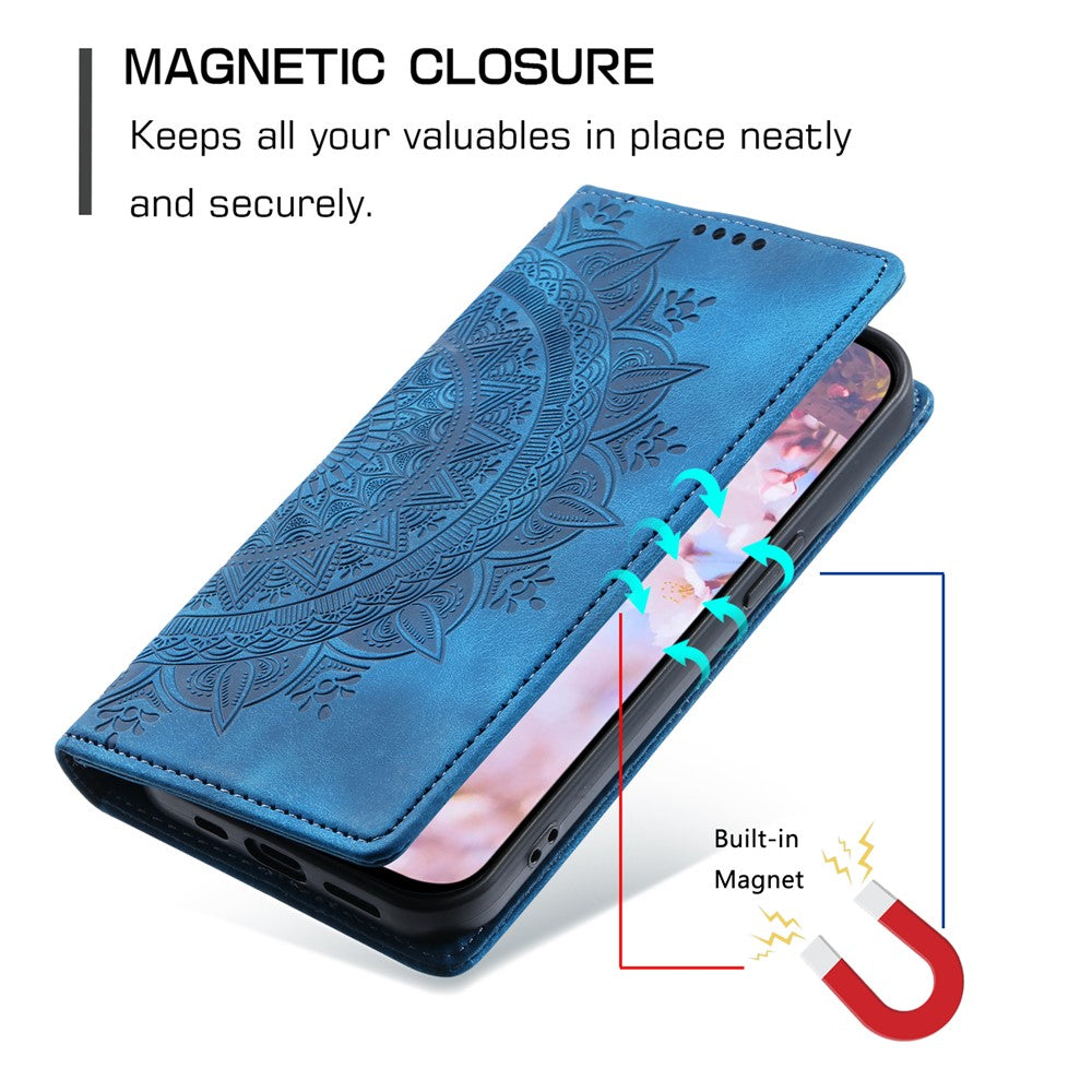 For Xiaomi 15T Pro Case Magnetic Closing Leather Phone Cover Pattern Imprinted