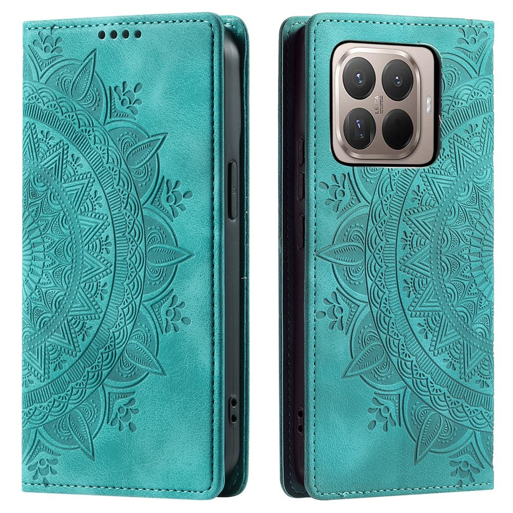 For Xiaomi 15T Pro Case Magnetic Closing Leather Phone Cover Pattern Imprinted