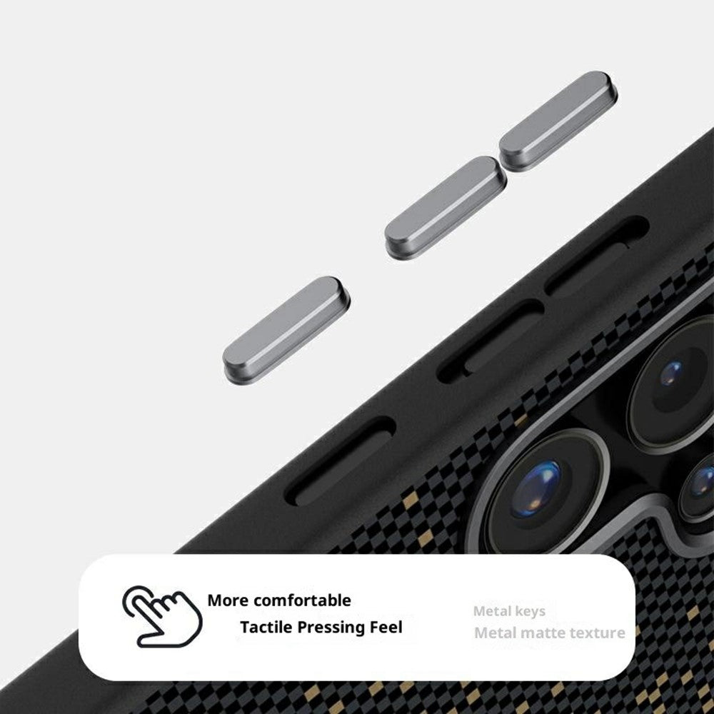 ABEEL For Samsung Galaxy S24 Ultra Case Compatible with MagSafe Ultra Slim PC TPU Phone Back Cover