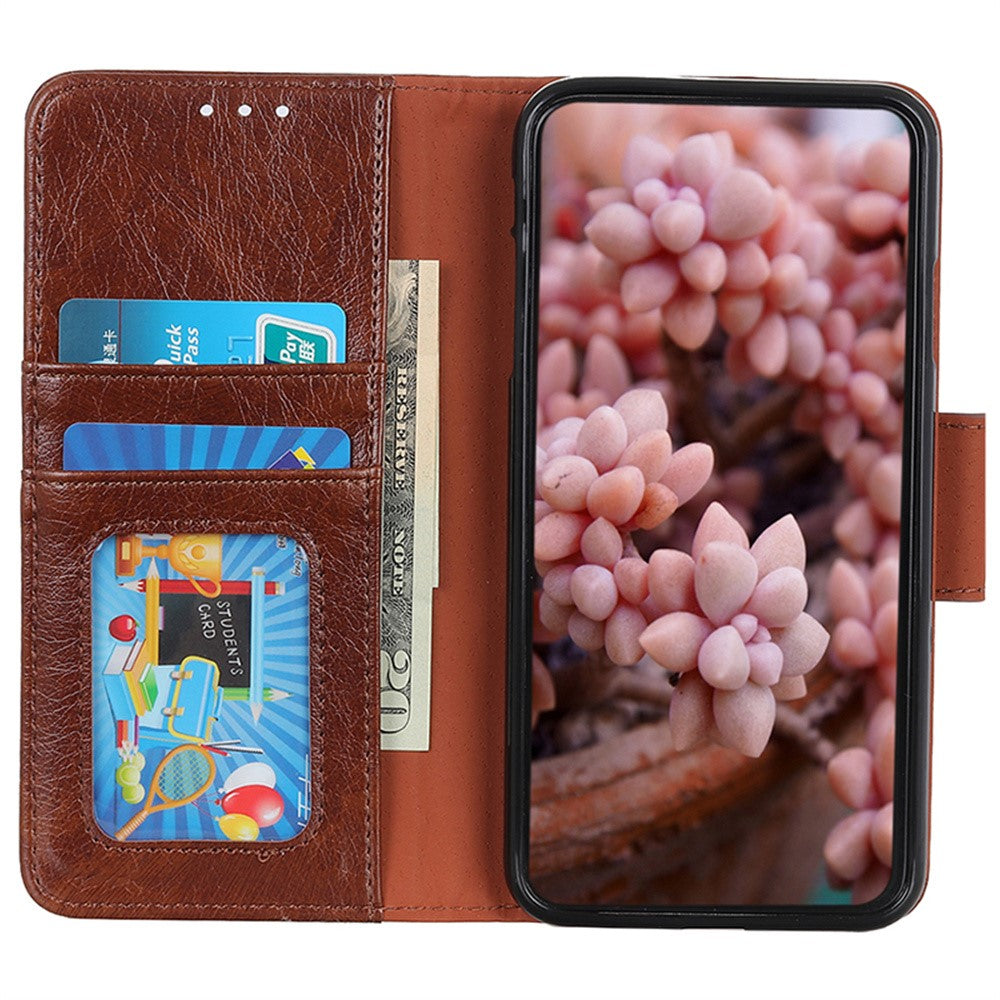 For Samsung Galaxy S26  /  S26 Pro Case Nappa Texture Split Leather Wallet Phone Cover