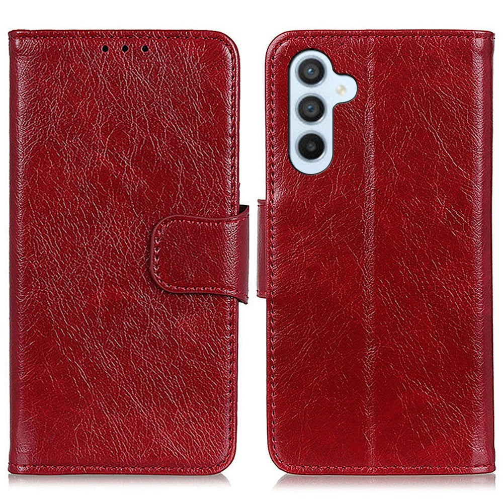 For Samsung Galaxy S26  /  S26 Pro Case Nappa Texture Split Leather Wallet Phone Cover