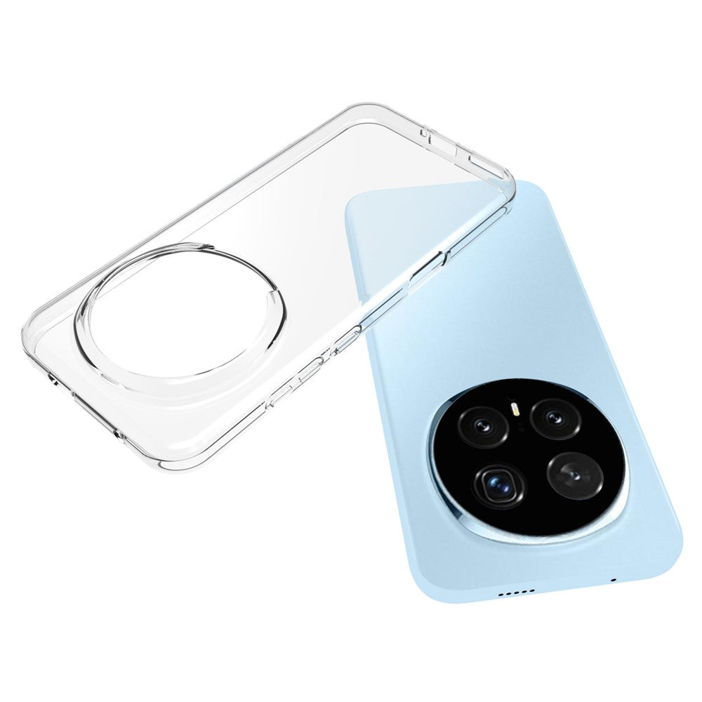 For Honor Magic8 Pro 5G Case Watermark Resistant TPU Clear Phone Back Cover