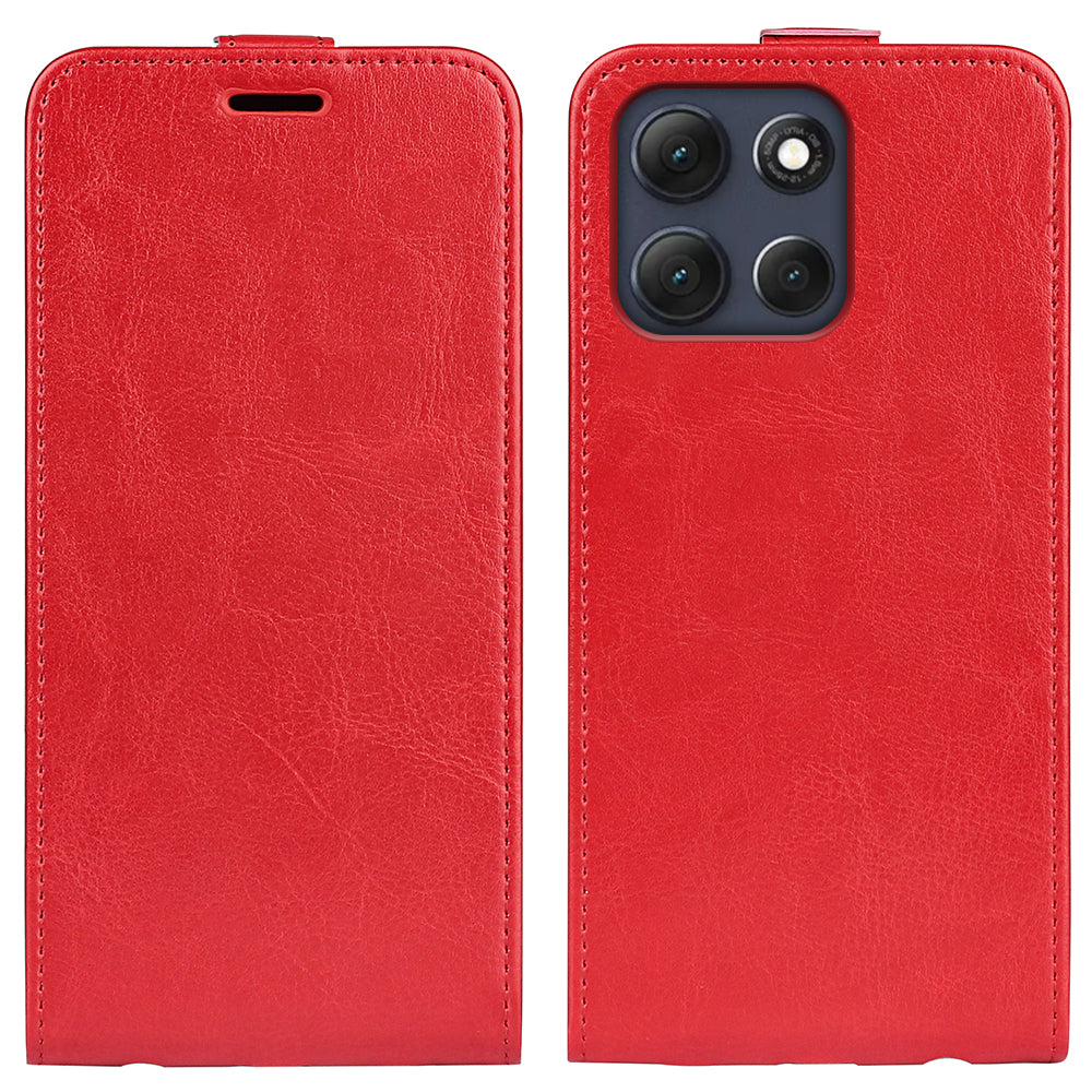 For Motorola Moto G86 5G Case with Card Slots Vertical Flip Leather Phone Cover