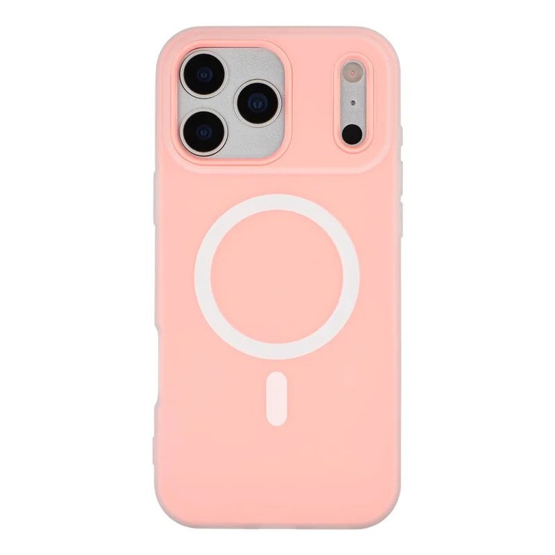 For iPhone 17 Pro Max Magnetic Case WANLONFENG ML Series Matte PC TPU Phone Cover Large Cutouts with 2Pcs Screen Film