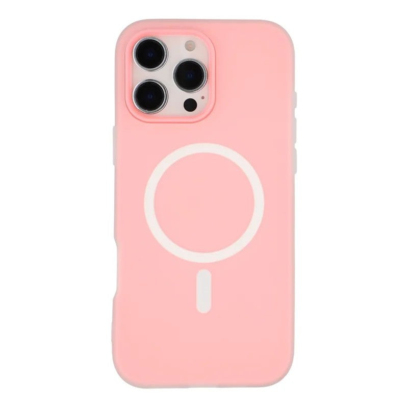 Coque magnétique WANLONFENG série ML pour iPhone 16 Pro Max, en polycarbonate et TPU mat, avec découpes larges et 2 films de protection d'écran inclus.