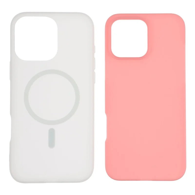 Coque magnétique WANLONFENG série ML pour iPhone 16 Pro Max, en polycarbonate et TPU mat, avec découpes larges et 2 films de protection d'écran inclus.