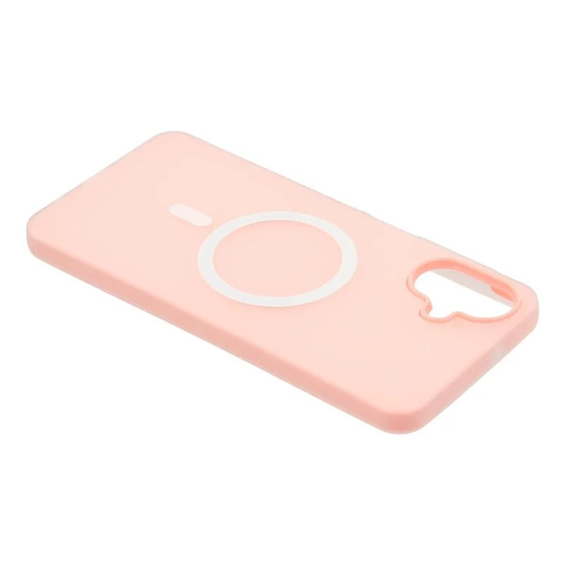 For Samsung Galaxy A06 4G Magnetic Case WANLONFENG ML Series Matte PC TPU Phone Cover Large Cutouts with 2Pcs Screen Film