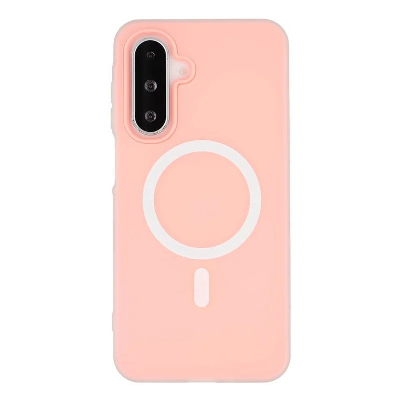 For Samsung Galaxy A16 5G / Galaxy A16 4G Magnetic Case WANLONFENG ML Series Matte PC TPU Phone Cover Large Cutouts with 2Pcs Screen Film