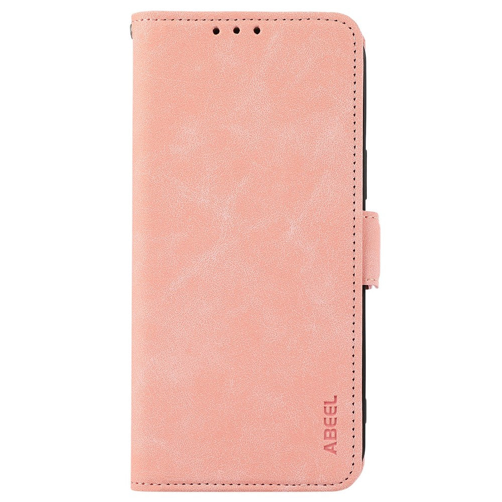 ABEEL For Samsung Galaxy S26 Ultra Case PU Leather Folio Stand View RFID Blocking Phone Cover