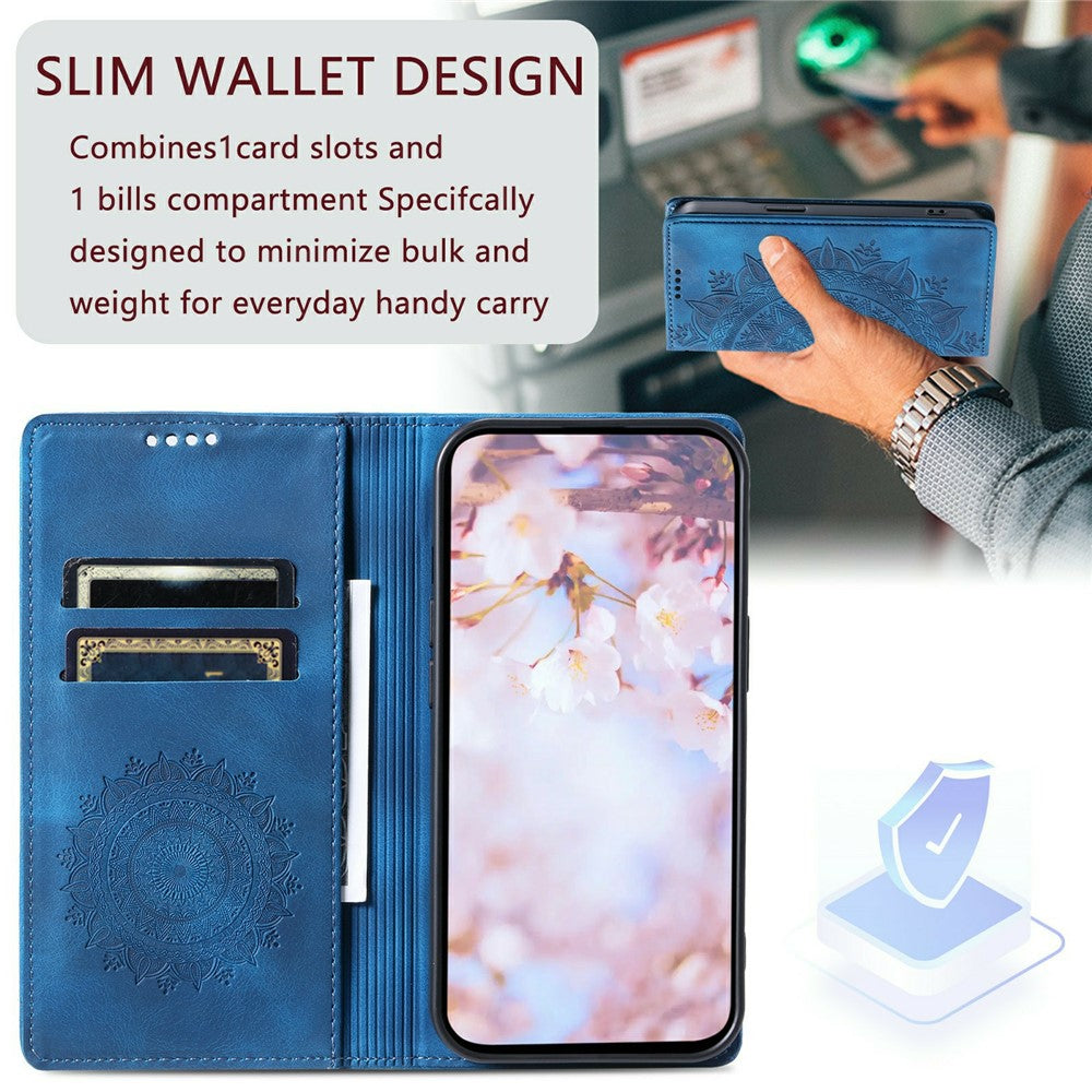 For Samsung Galaxy S26  /  S26 Pro Case Magnetic Closing Leather Phone Cover Pattern Imprinted