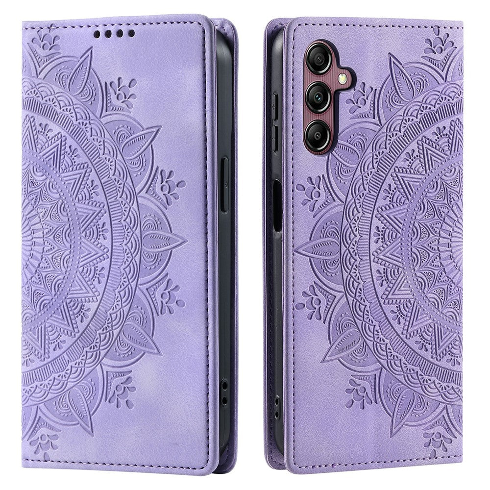 For Samsung Galaxy S26  /  S26 Pro Case Magnetic Closing Leather Phone Cover Pattern Imprinted
