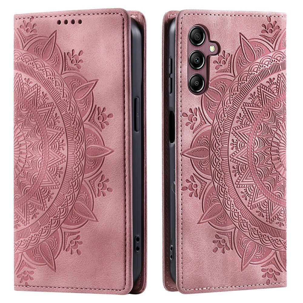 For Samsung Galaxy S26  /  S26 Pro Case Magnetic Closing Leather Phone Cover Pattern Imprinted