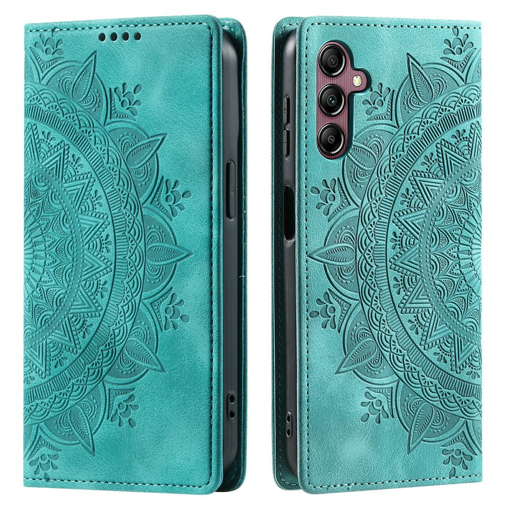 For Samsung Galaxy S26  /  S26 Pro Case Magnetic Closing Leather Phone Cover Pattern Imprinted