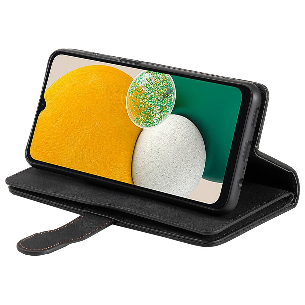 For Samsung Galaxy S26  /  S26 Pro Case 9 Card Slots Zipper Wallet PU Leather Phone Cover with Wrist Strap