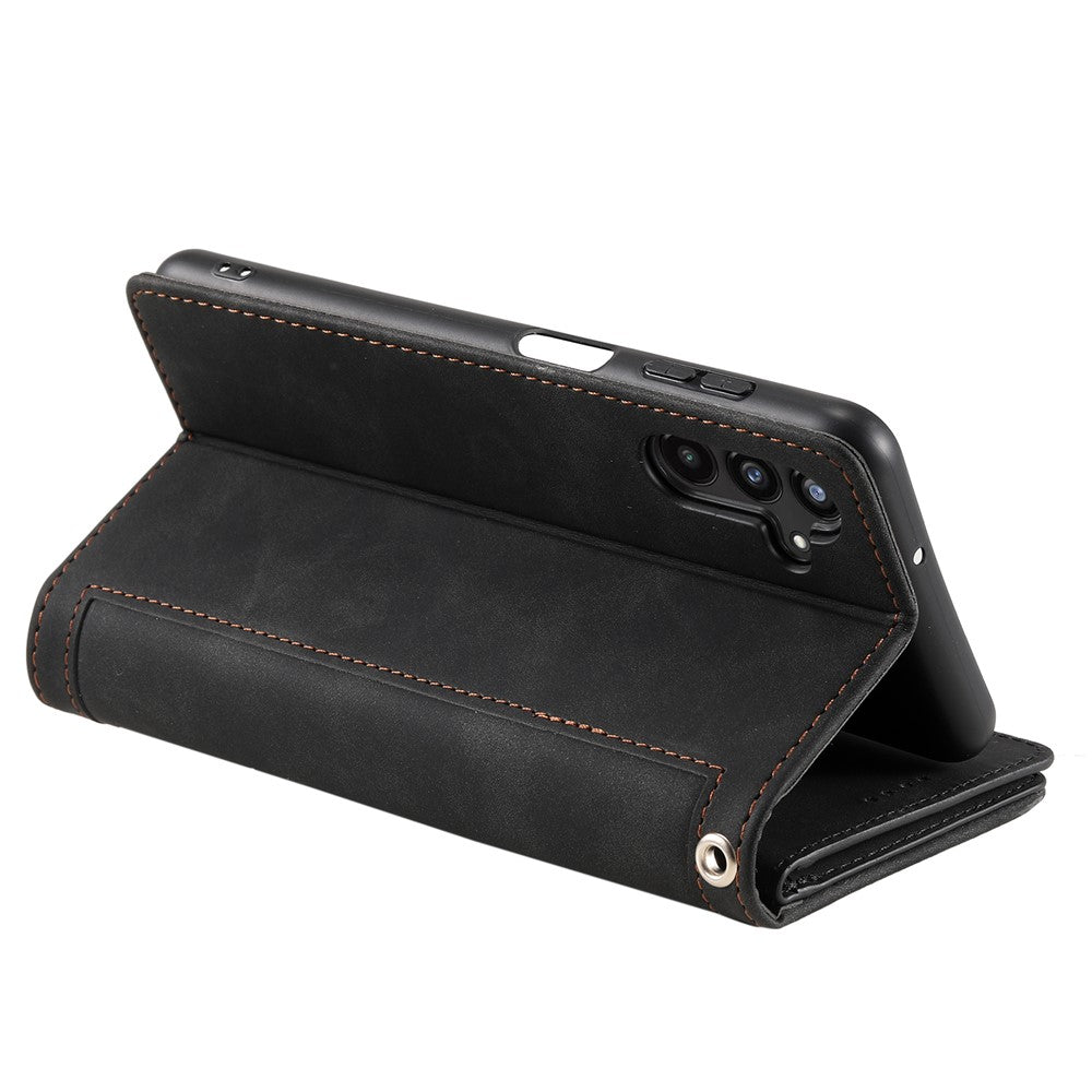 For Samsung Galaxy S26  /  S26 Pro Case 9 Card Slots Zipper Wallet PU Leather Phone Cover with Wrist Strap