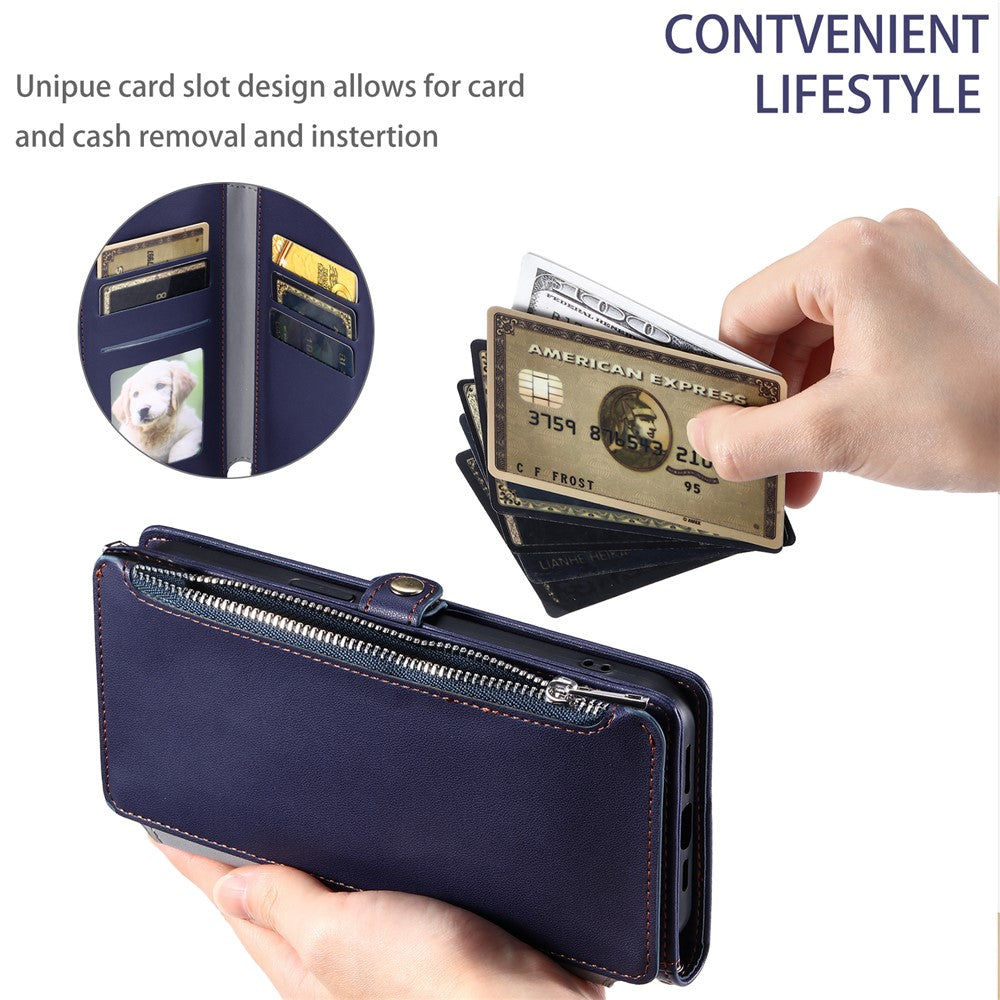 For Samsung Galaxy S26  /  S26 Pro Case TPU + PU Leather Wallet Phone Cover with Wrist Strap