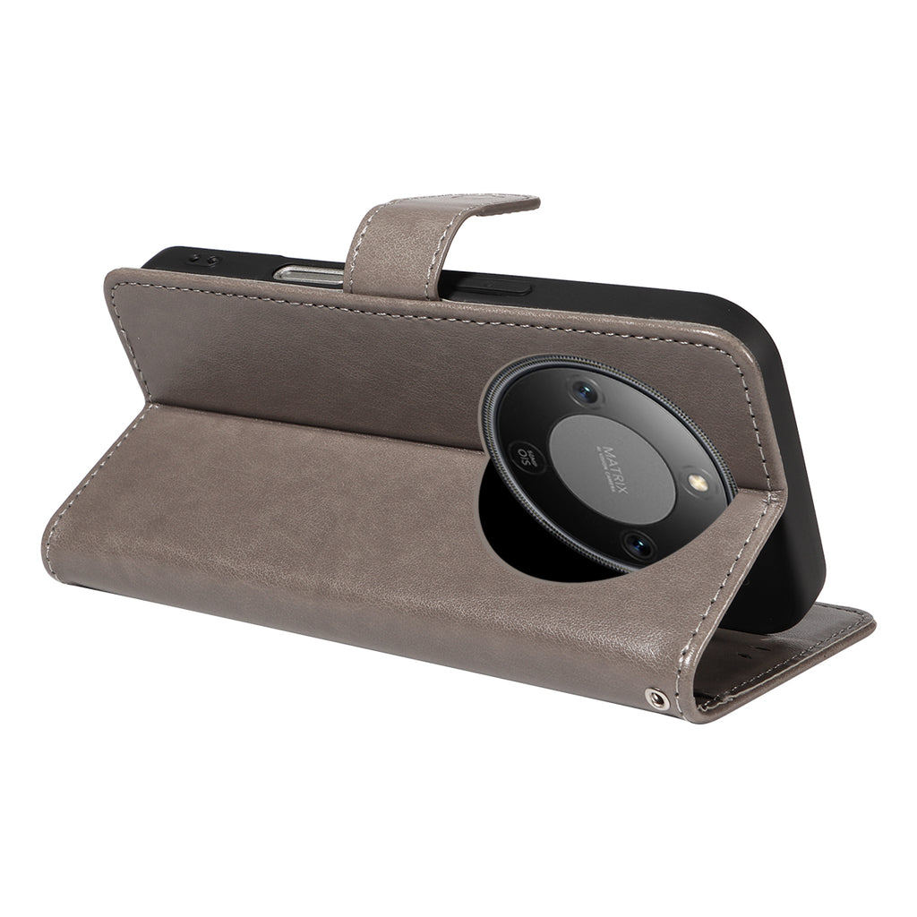 For Honor X9d 5G / Honor X70 5G Leather Wallet Case Cat Bee Pattern Phone Cover Stand