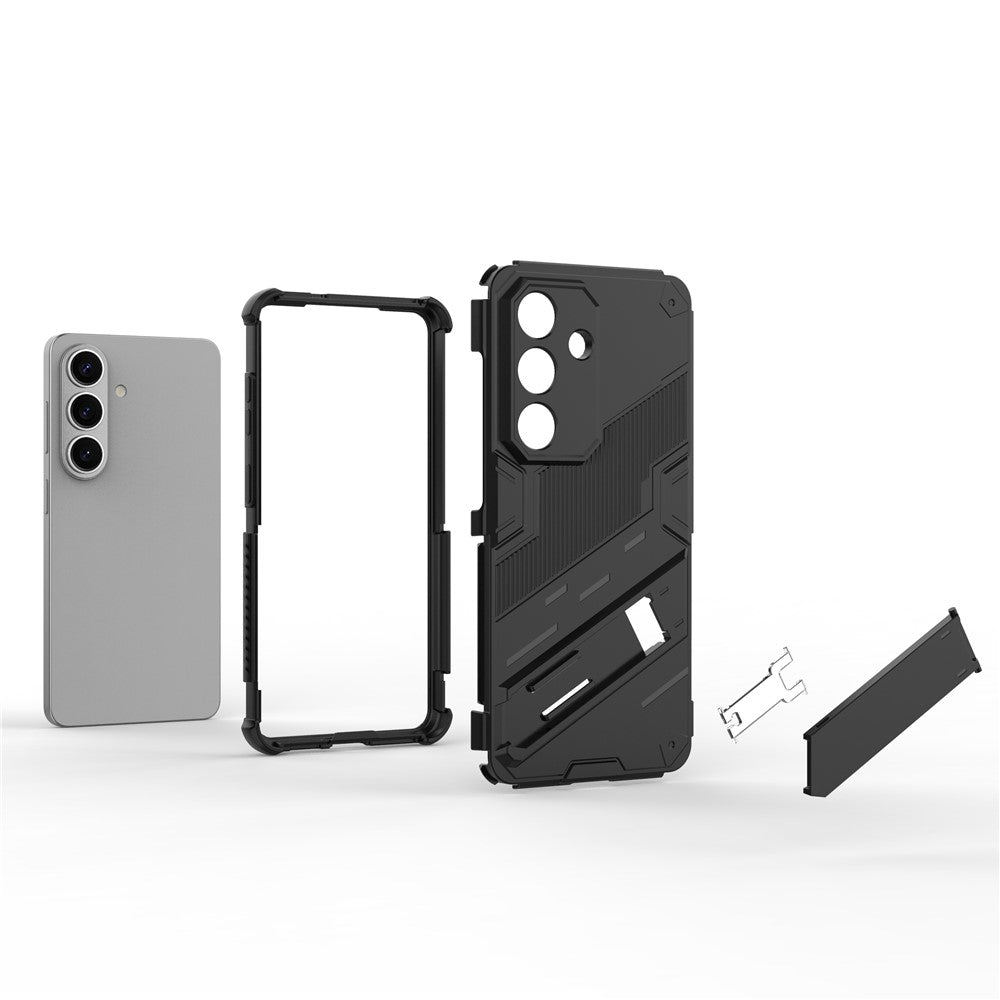 For Samsung Galaxy S26  /  S26 Pro Case PC + TPU Shockproof Phone Cover with Kickstand