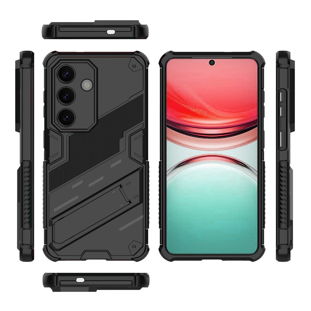 For Samsung Galaxy S26  /  S26 Pro Case PC + TPU Shockproof Phone Cover with Kickstand