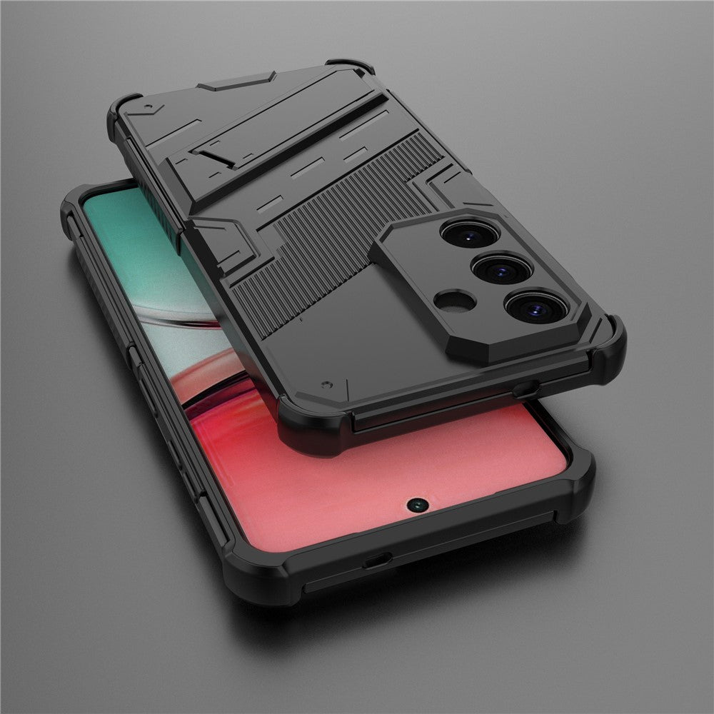 For Samsung Galaxy S26  /  S26 Pro Case PC + TPU Shockproof Phone Cover with Kickstand