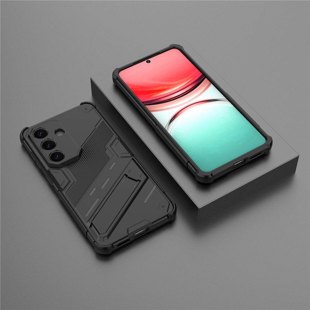 For Samsung Galaxy S26  /  S26 Pro Case PC + TPU Shockproof Phone Cover with Kickstand