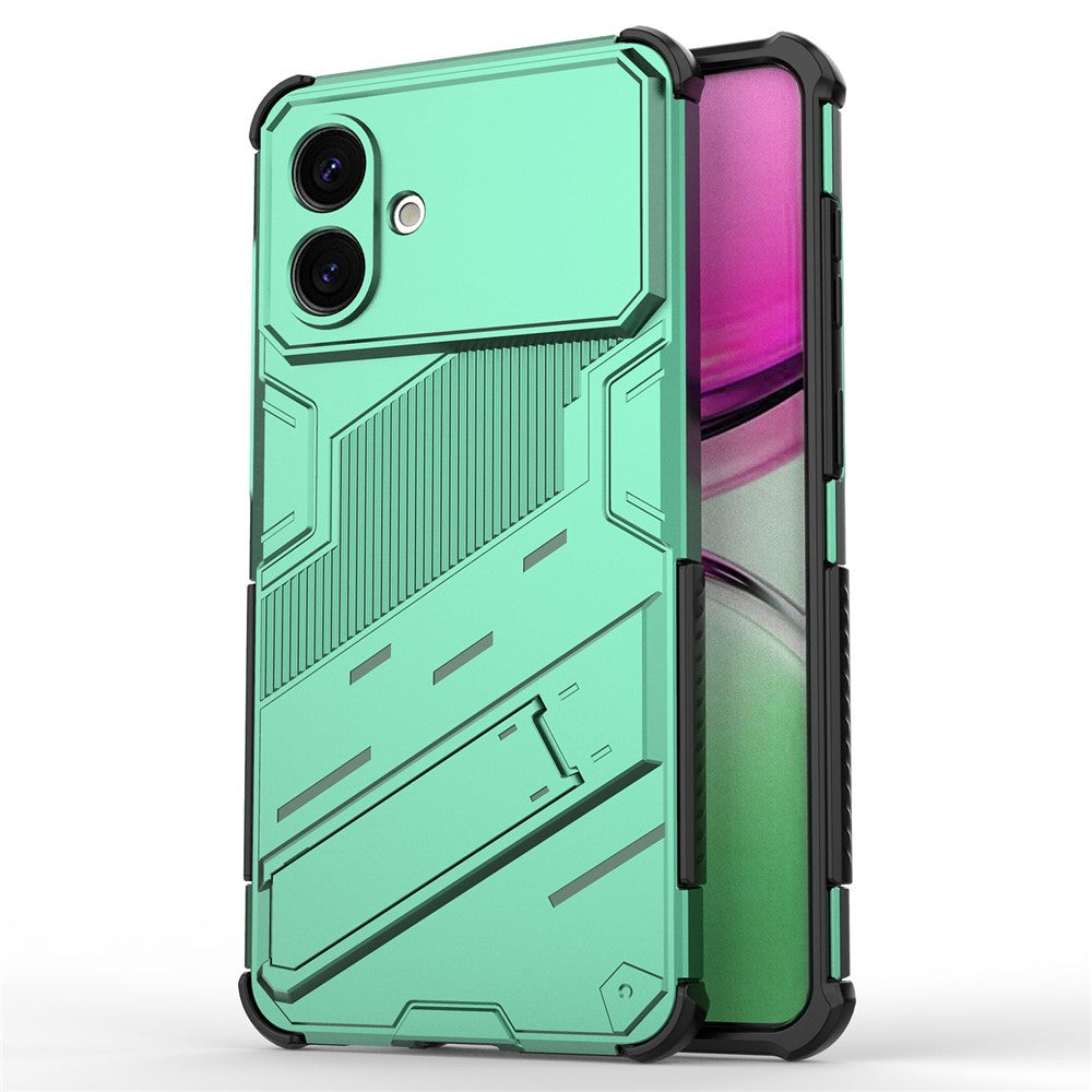 For Samsung Galaxy S26 Edge Case PC + TPU Shockproof Phone Cover with Kickstand