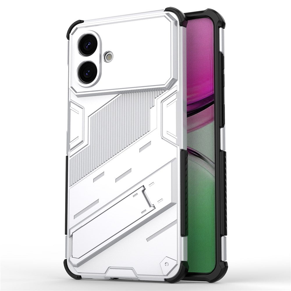 For Samsung Galaxy S26 Edge Case PC + TPU Shockproof Phone Cover with Kickstand