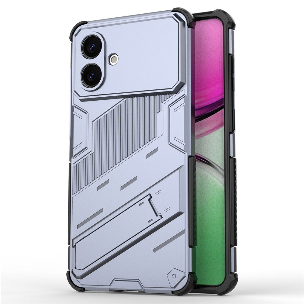 For Samsung Galaxy S26 Edge Case PC + TPU Shockproof Phone Cover with Kickstand