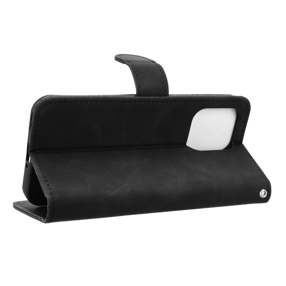 For Oppo A6 Pro 5G Leather Case Skin Feel Anti Drop Wallet Flip Phone Cover