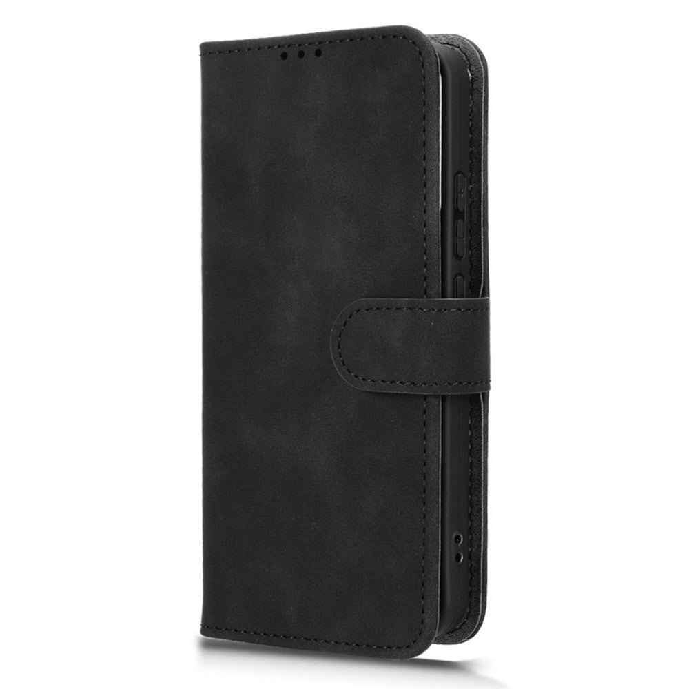 For Oppo A6 Pro 5G Leather Case Skin Feel Anti Drop Wallet Flip Phone Cover