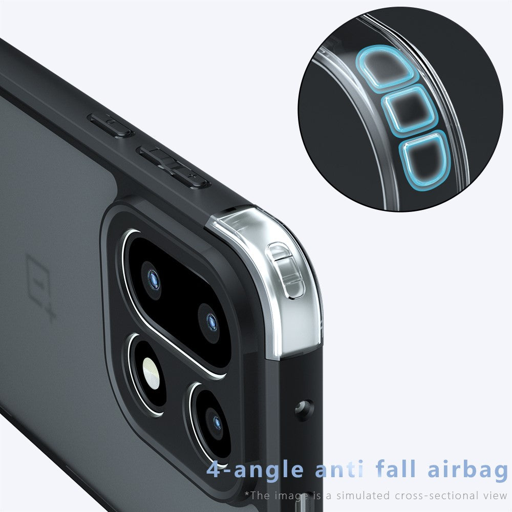 For OnePlus 15 5G Case Drop Proof TPU + PC Matte Back Phone Cover