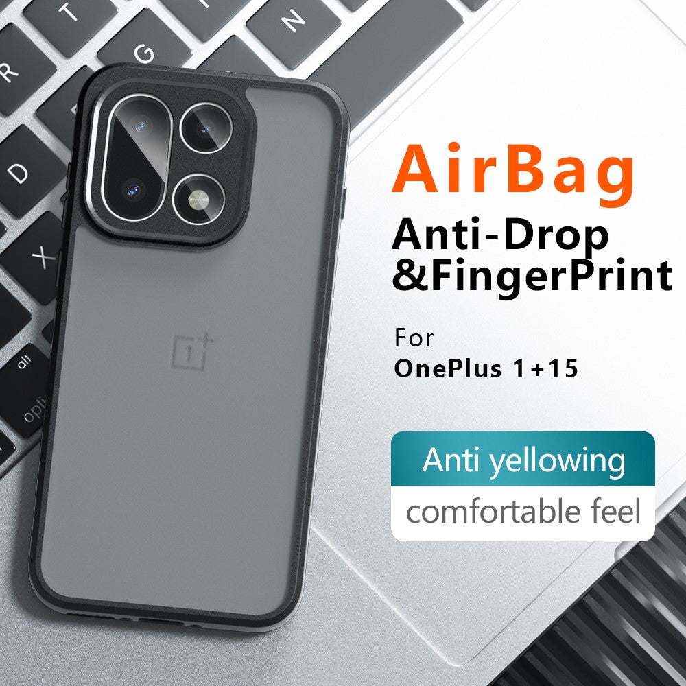 For OnePlus 15 5G Case Drop Proof TPU + PC Matte Back Phone Cover