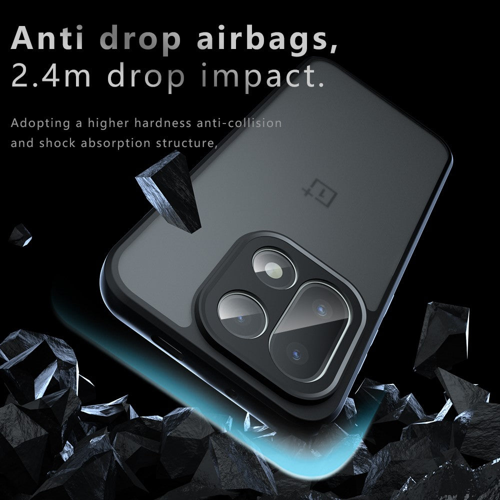 For OnePlus 15 5G Case Drop Proof TPU + PC Matte Back Phone Cover