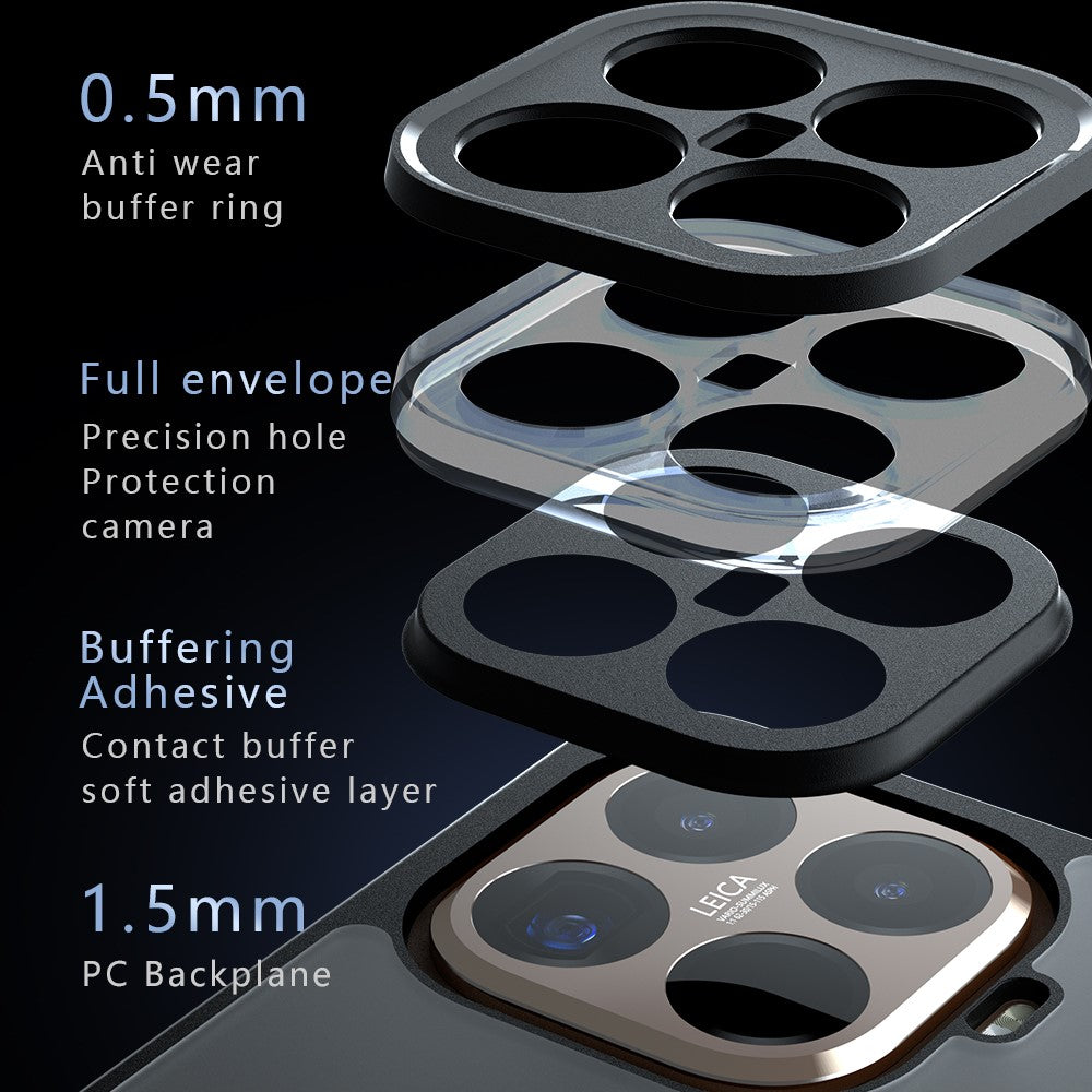 For Xiaomi 15T Pro Case Drop Proof TPU + PC Matte Back Phone Cover