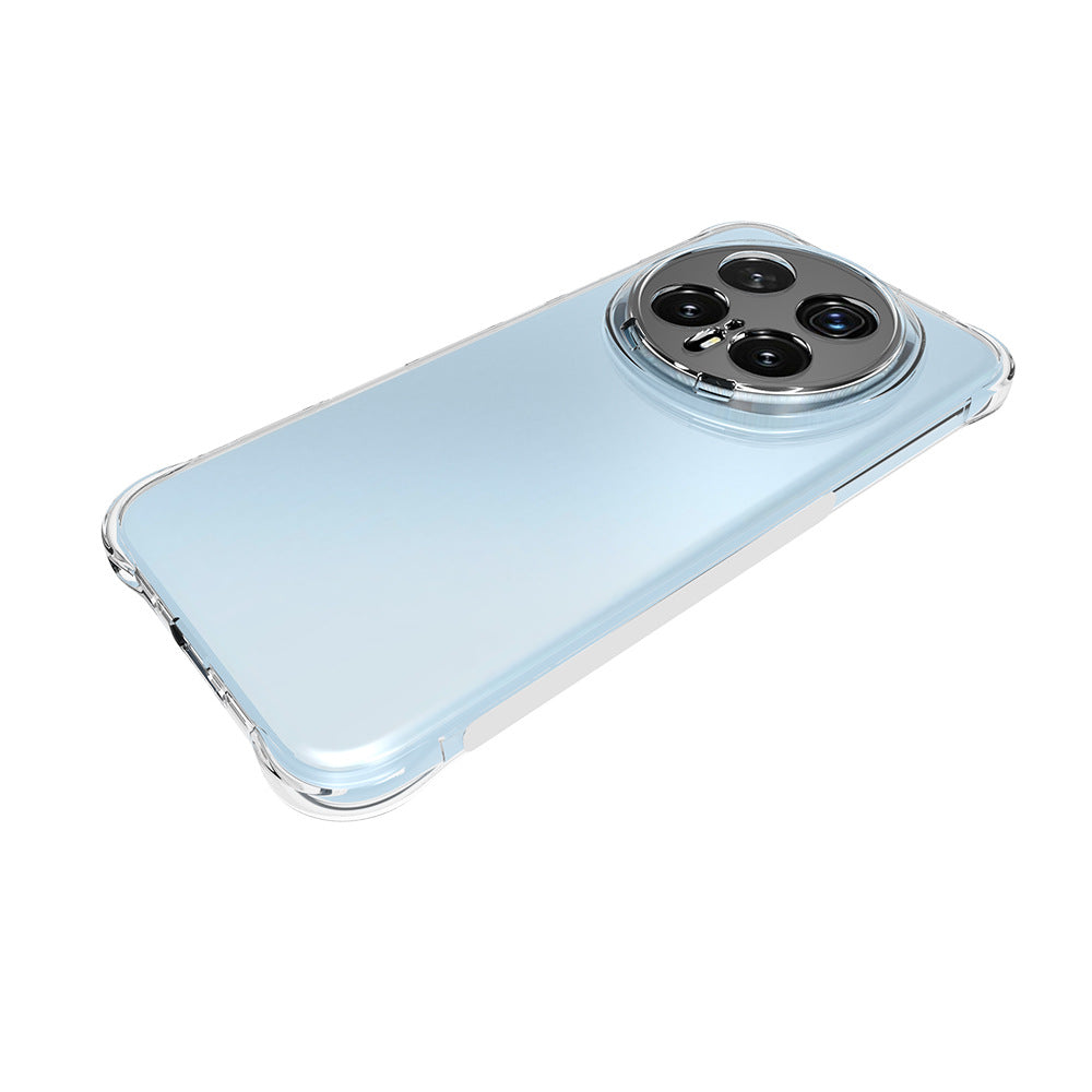 For Honor Magic8 Pro 5G Case WANLONFENG WL Series 2.0mm TPU Phone Cover with Tempered Glass Film