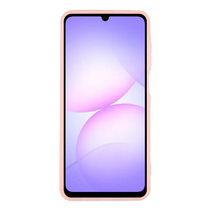 For Samsung Galaxy A07 4G Magnetic Case WANLONFENG ML Series Matte PC TPU Phone Cover Large Cutouts with 2Pcs Screen Film