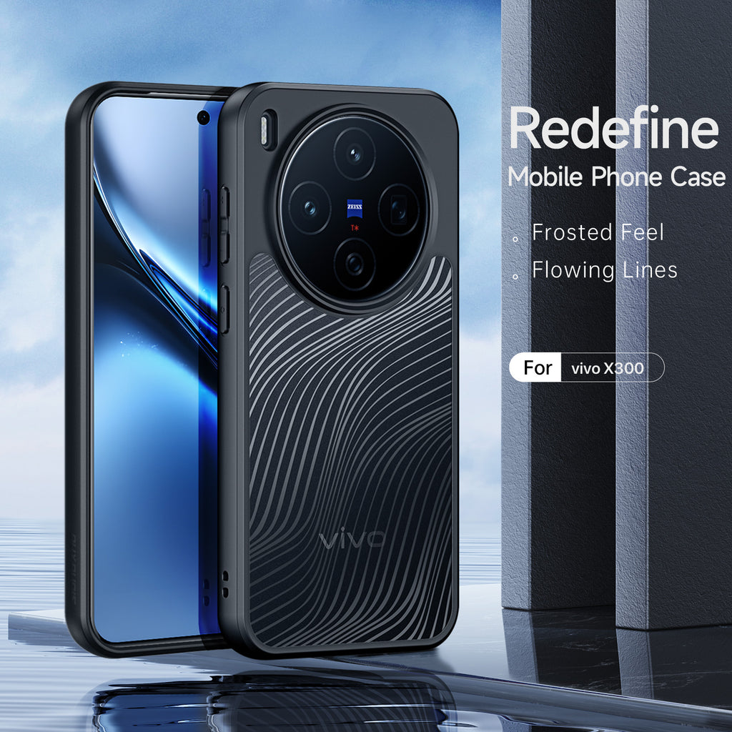 For vivo X300 5G Case DUX DUCIS Aimo Series TPU+PC Matte Drop-proof Phone Cover (REACH Certification)