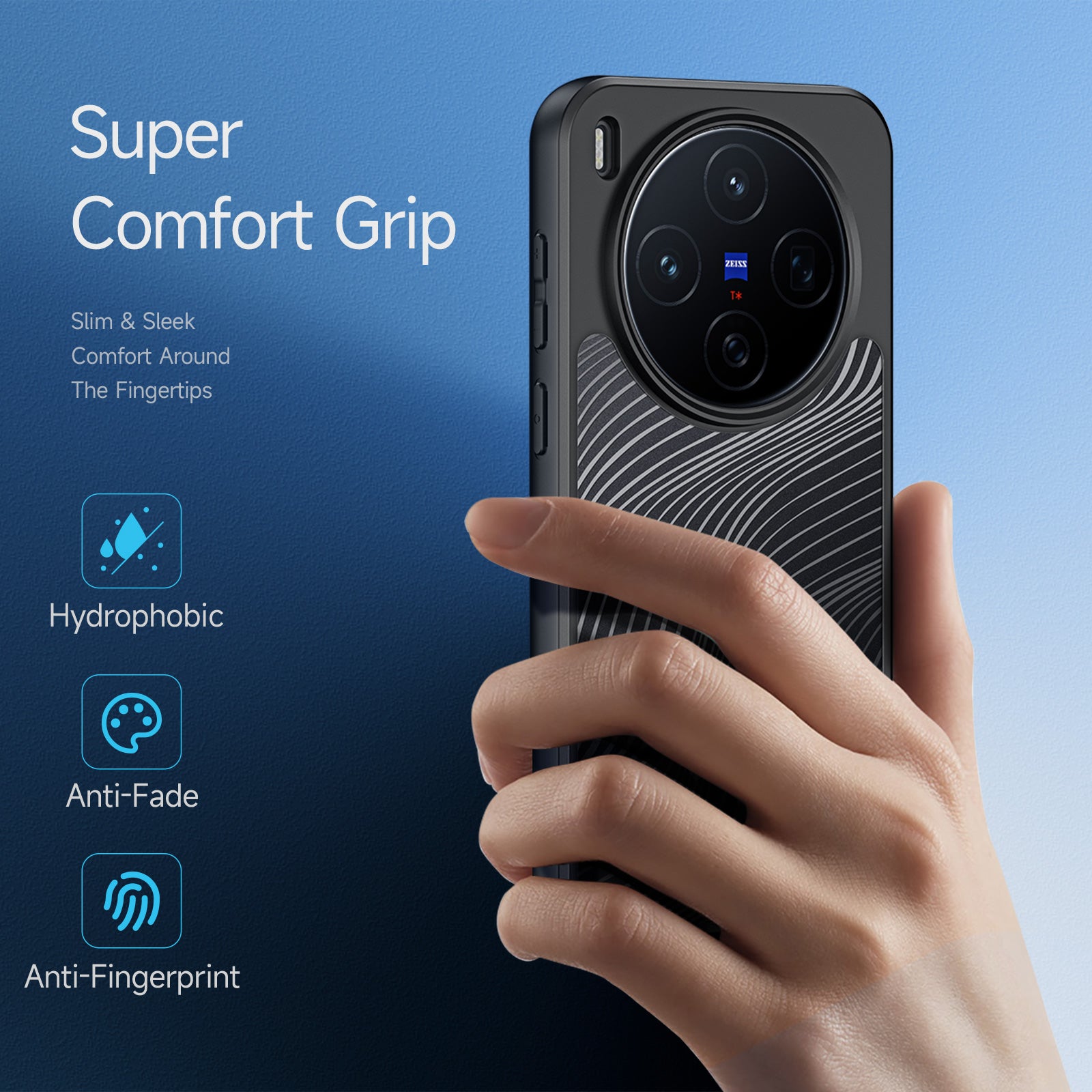 For vivo X300 5G Case DUX DUCIS Aimo Series TPU+PC Matte Drop-proof Phone Cover (REACH Certification)