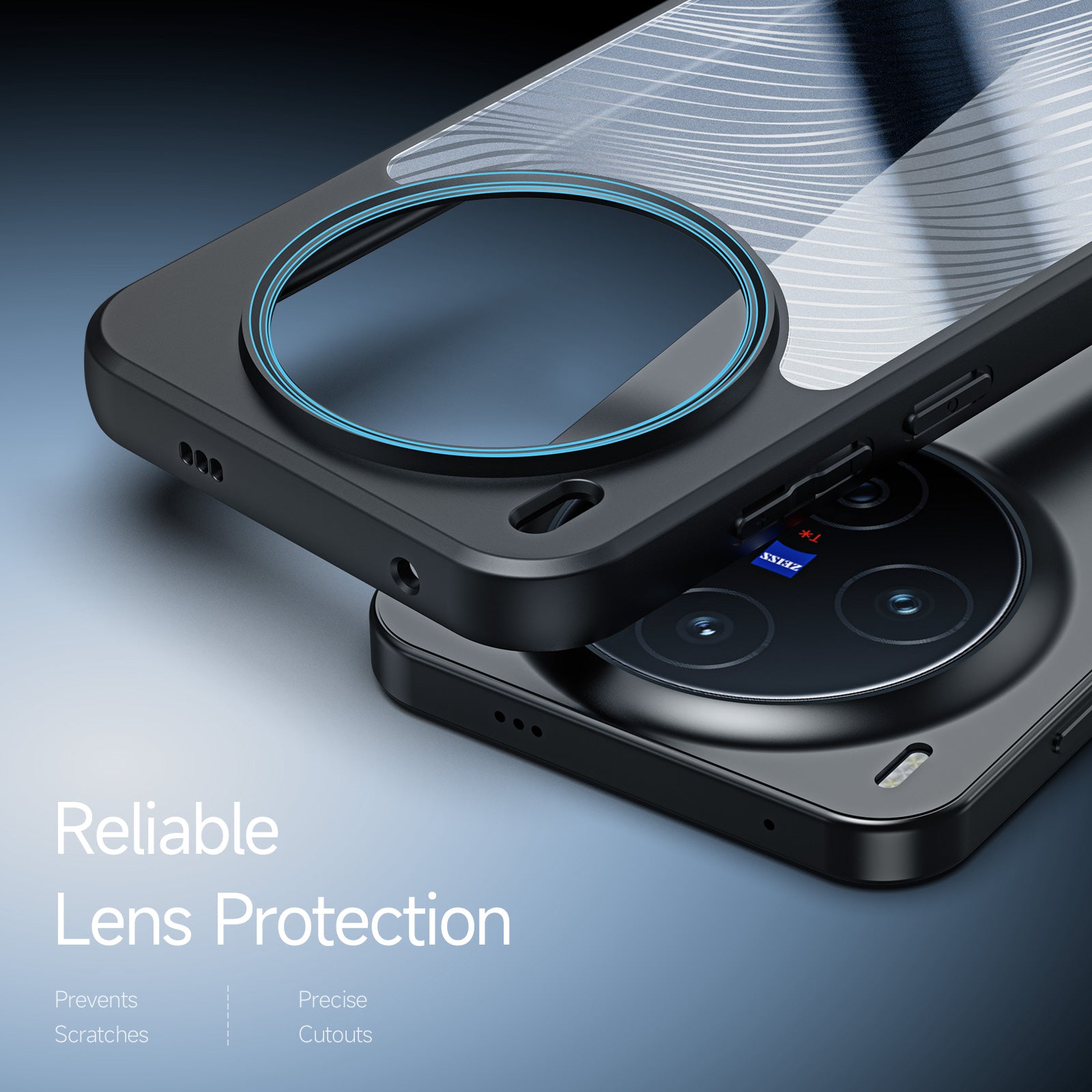 For vivo X300 5G Case DUX DUCIS Aimo Series TPU+PC Matte Drop-proof Phone Cover (REACH Certification)