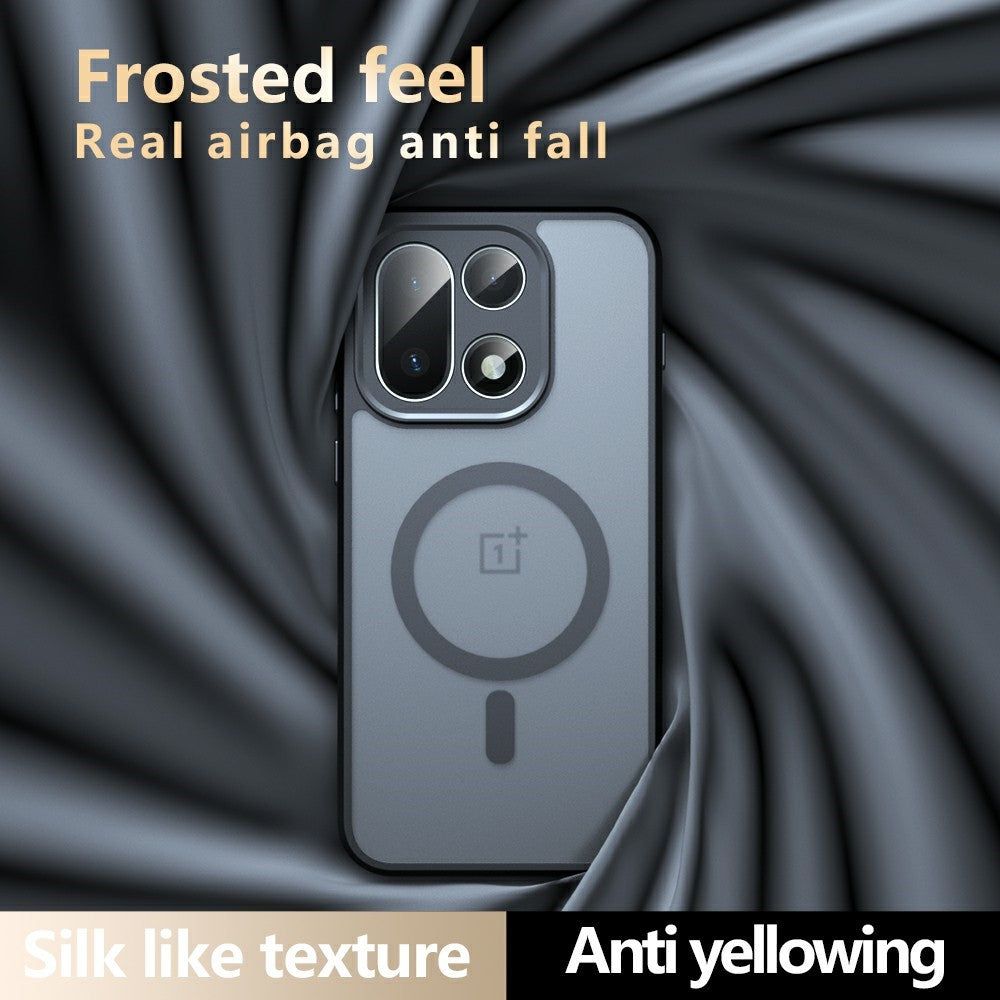 For OnePlus 15 5G Case Compatible with MagSafe TPU + PC Matte Skin Touch Phone Cover