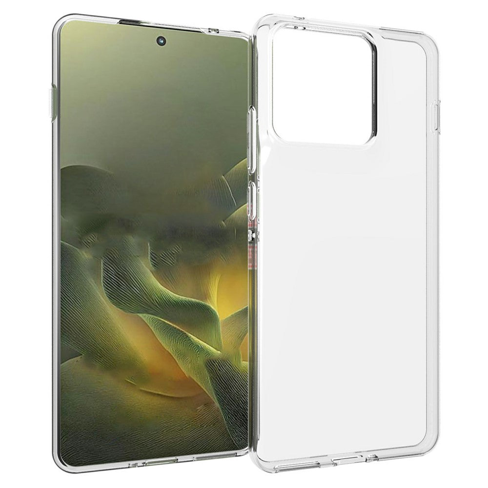 For Motorola Edge 70 5G Case Watermark Resistant TPU Clear Phone Back Cover