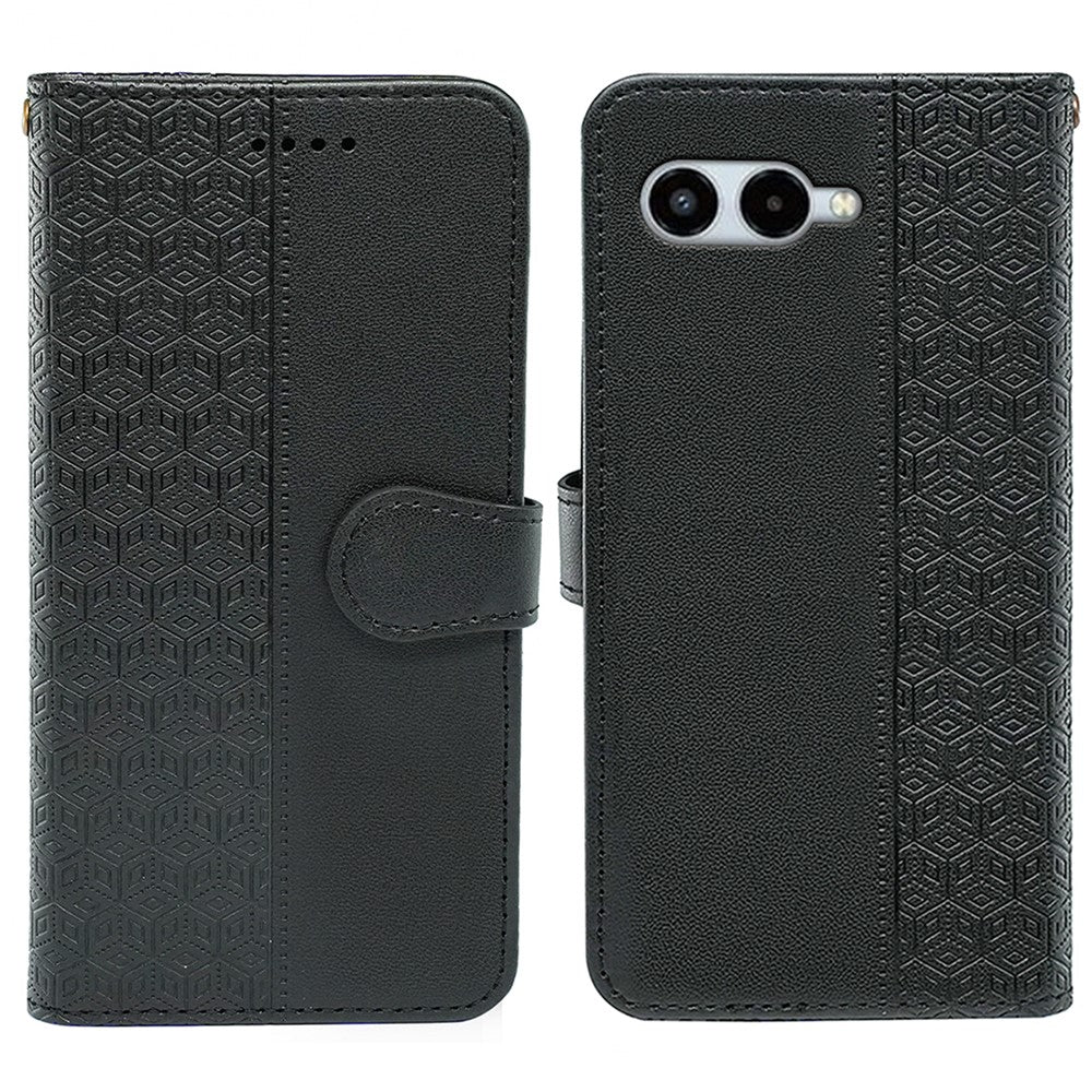 For T-Mobile REVVL 8 Wallet Phone Case Pattern Imprint Leather Flip Cover