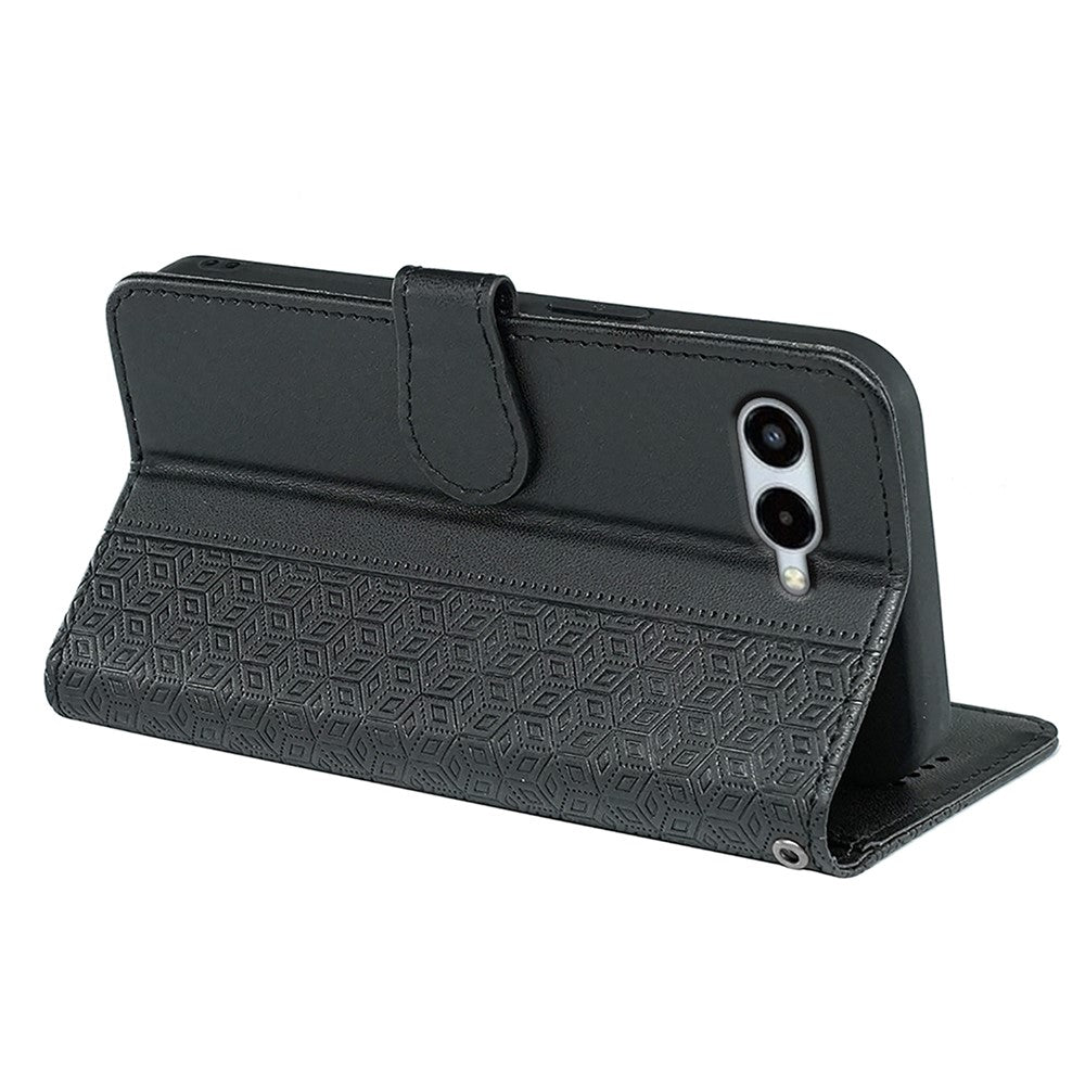 For T-Mobile REVVL 8 Wallet Phone Case Pattern Imprint Leather Flip Cover