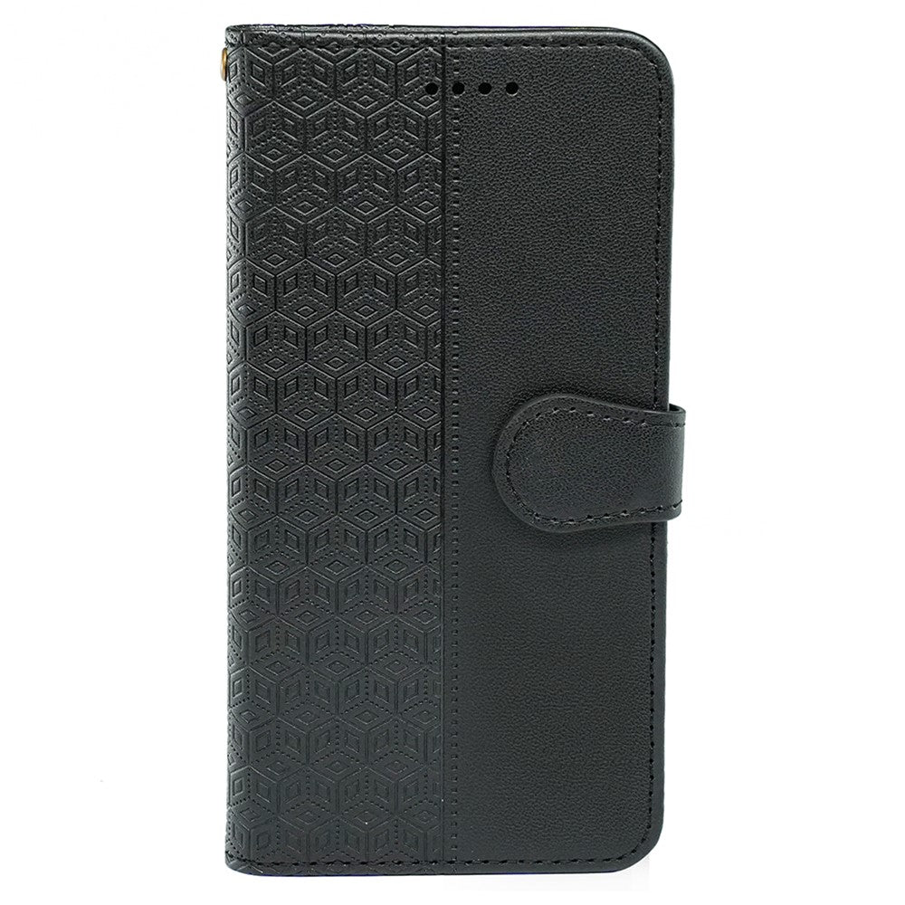 For T-Mobile REVVL 8 Wallet Phone Case Pattern Imprint Leather Flip Cover