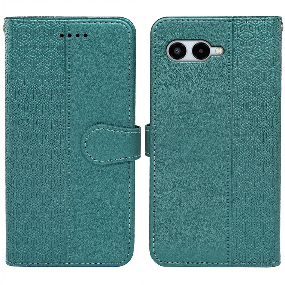 For T-Mobile REVVL 8 Wallet Phone Case Pattern Imprint Leather Flip Cover