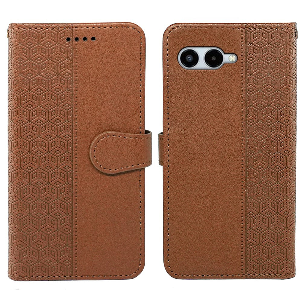 For T-Mobile REVVL 8 Wallet Phone Case Pattern Imprint Leather Flip Cover